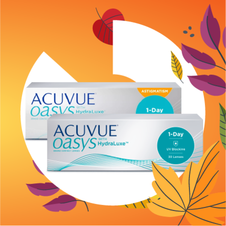  ACUVUE® и MyACUVUE® скидки от 1000 ₽*